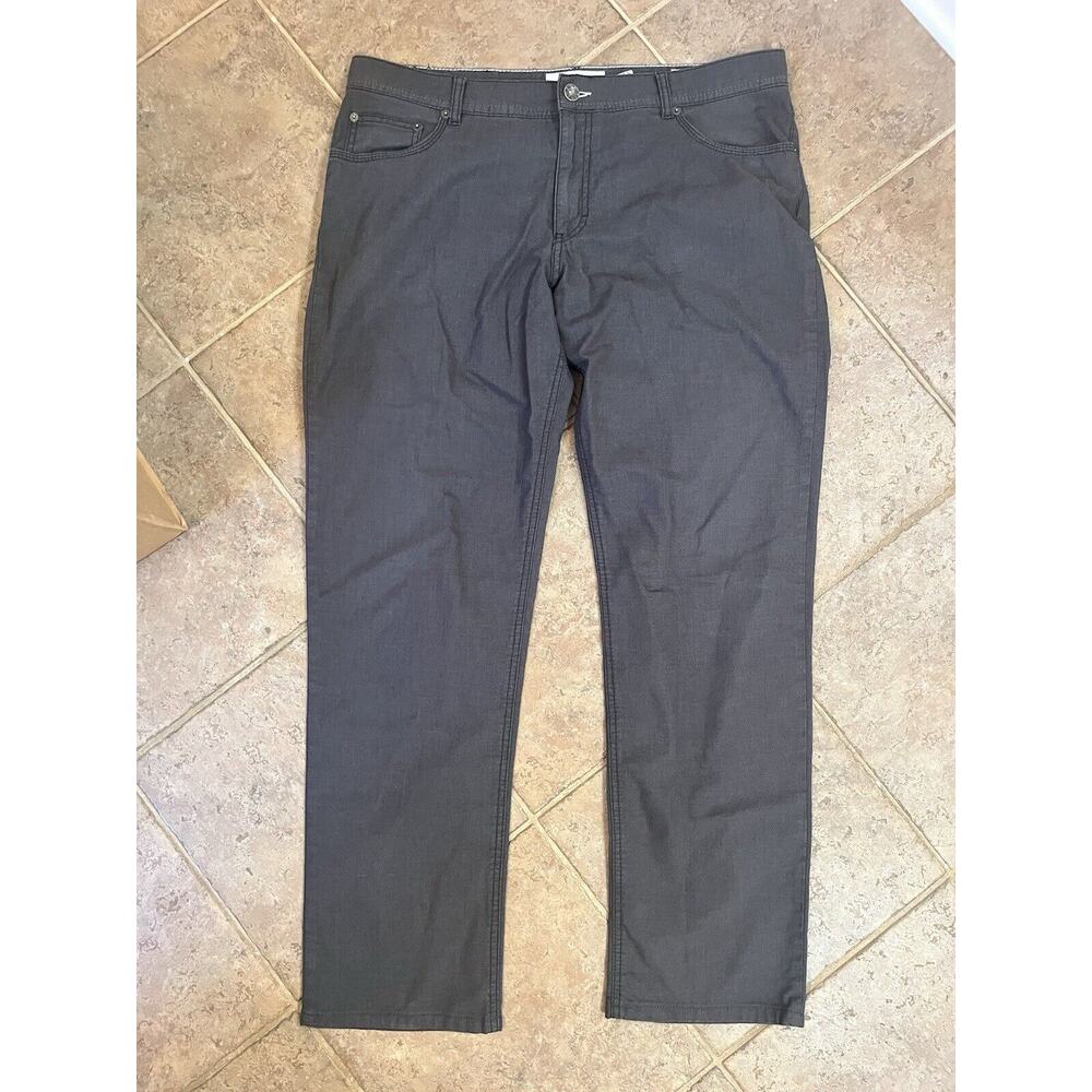 BRAX 38x34** (31) Brown Coffee Clay Cooper Fancy Regular Fit Straight Leg Pants